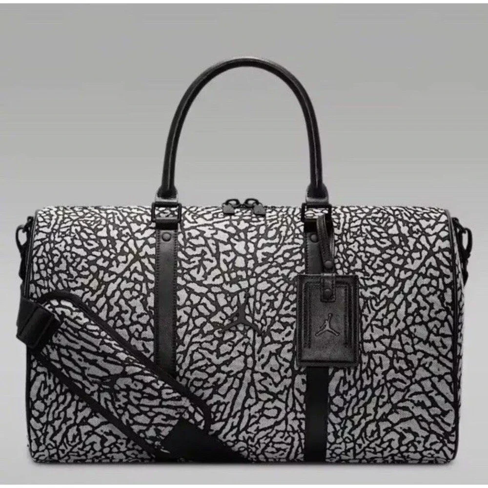 Jordan Monogram Duffle Bag Luggage Elephant Print (25L)  MM0978-100 SIZE-M
